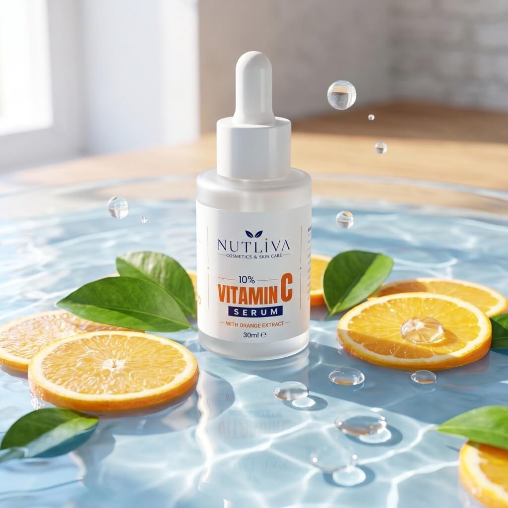 Nutliva 10% Vitamin C Serum with Orange Extract - Image 2