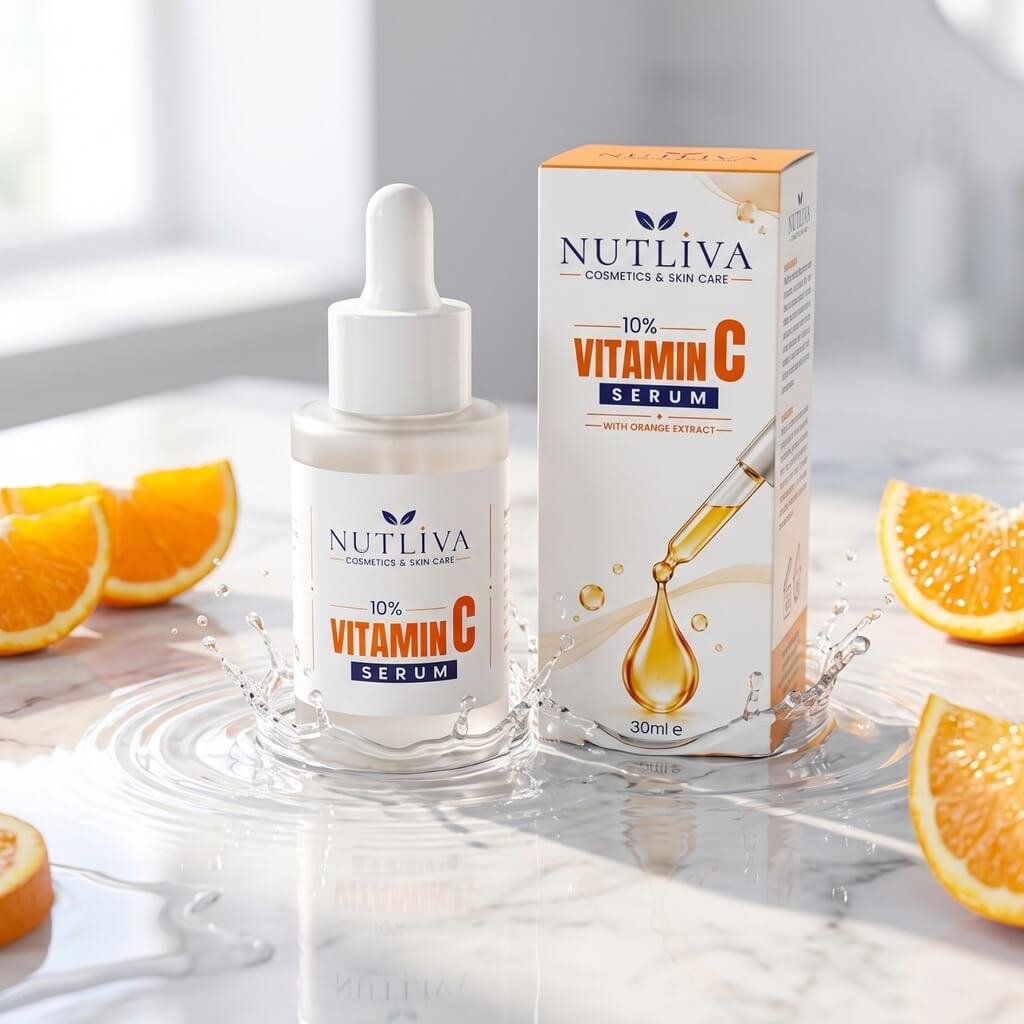 Nutliva 10% Vitamin C Serum with Orange Extract - Image 4