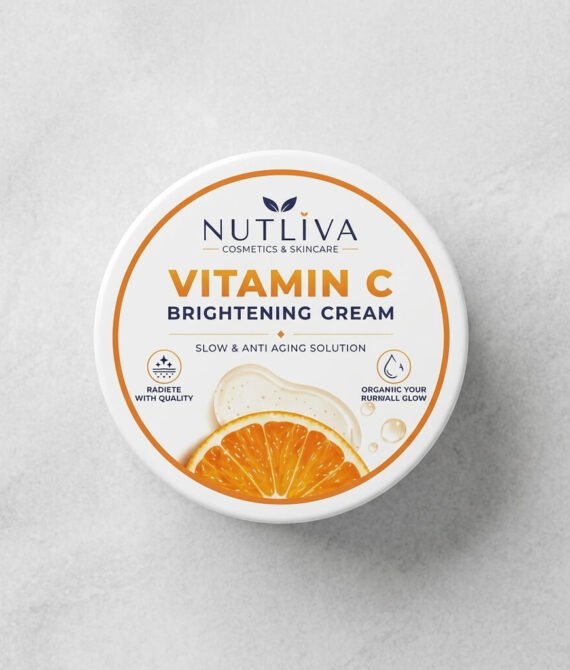 Nutliva Vitamin C Brightening Cream – Glow & Anti-Aging Skin Care